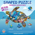 Undersea Adventures - 100 Piece Shaped Puzzle