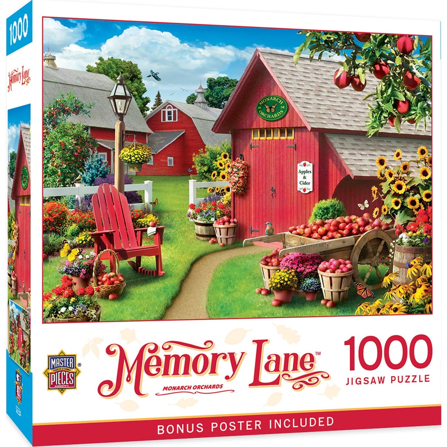 Memory Lane - Monarch Orchards 1000 Piece Jigsaw Puzzle