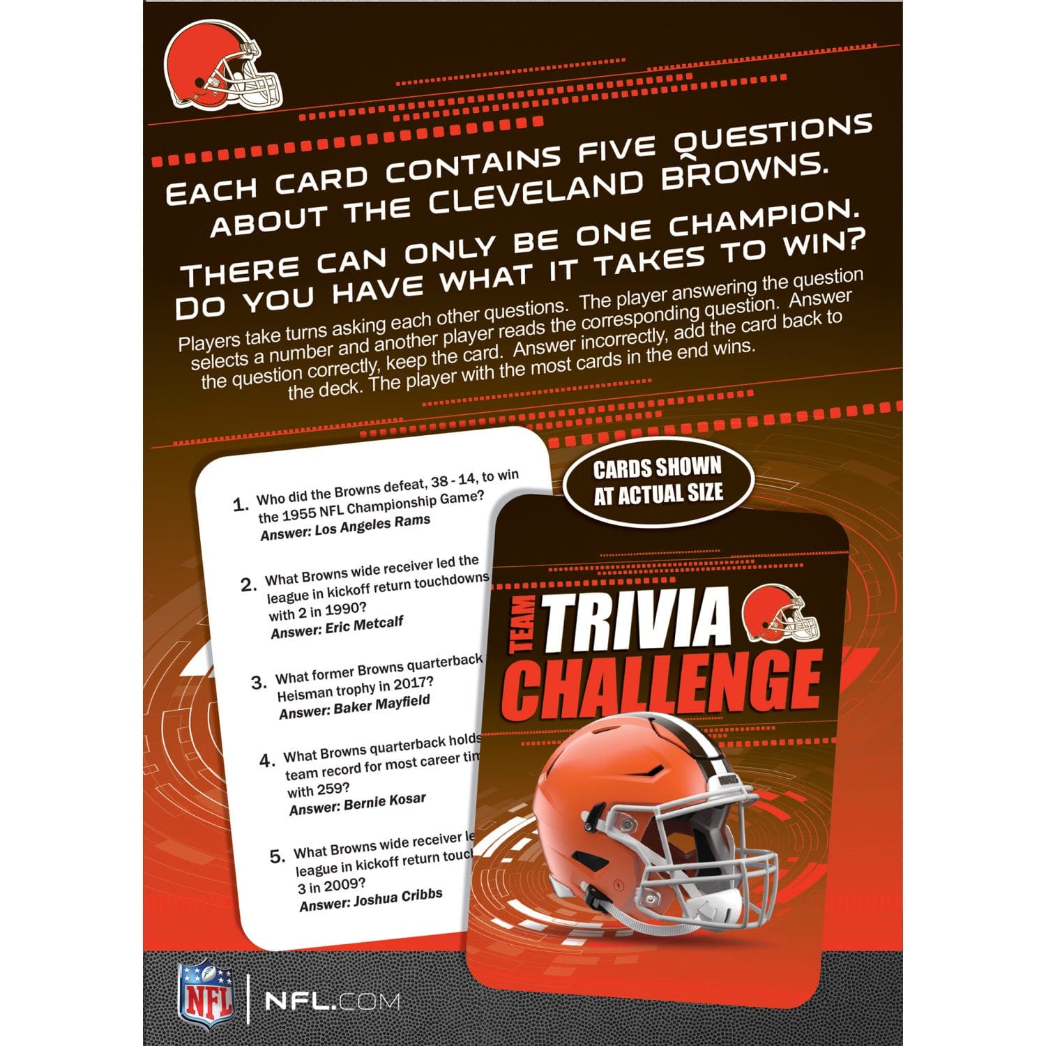 Cleveland Browns NFL Trivia Challenge