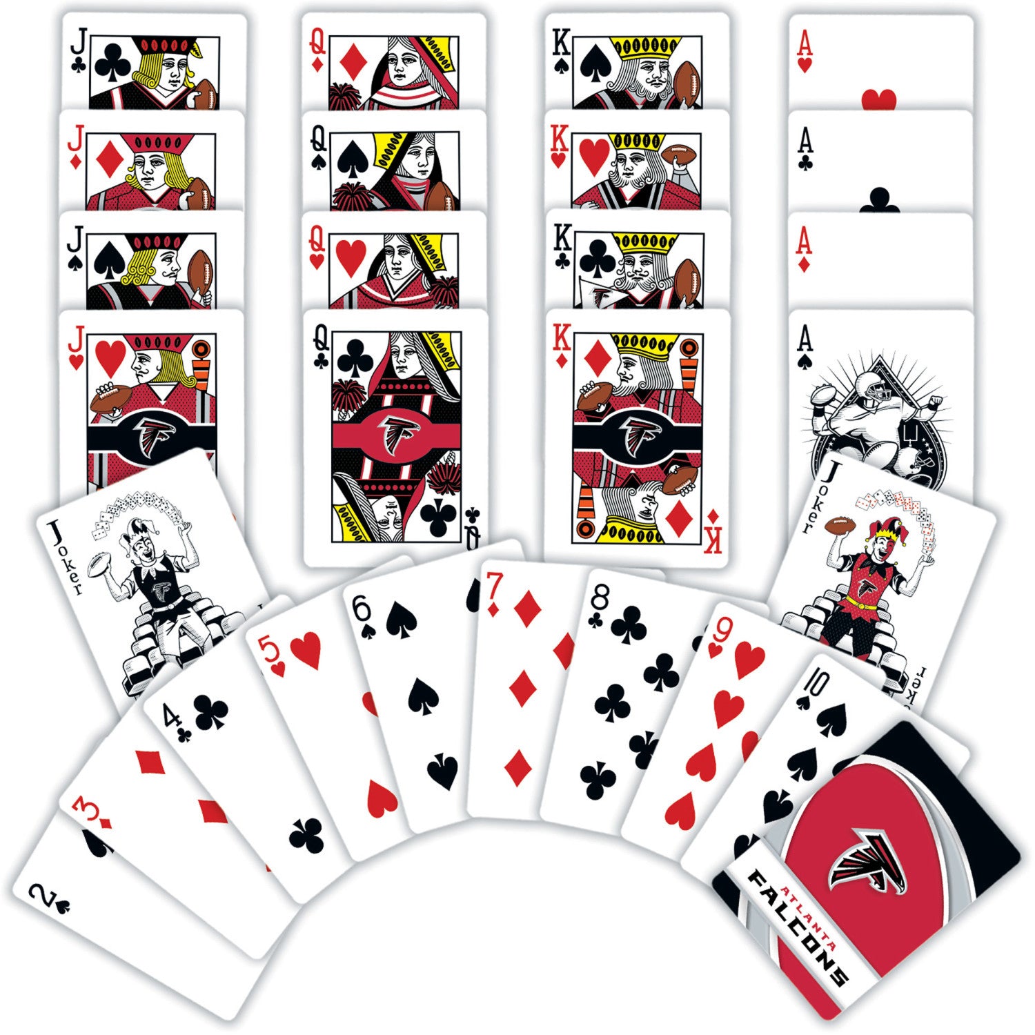 Atlanta Falcons NFL Playing Cards