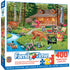 Family Time - Creekside Gathering 400 Piece Jigsaw Puzzle