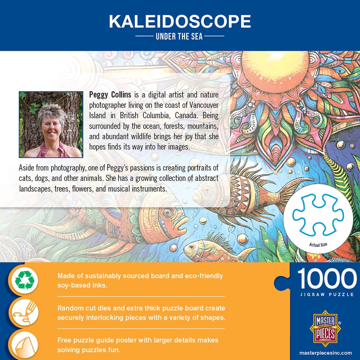 Kaleidoscope - Under The Sea 1000 Piece Jigsaw Puzzle