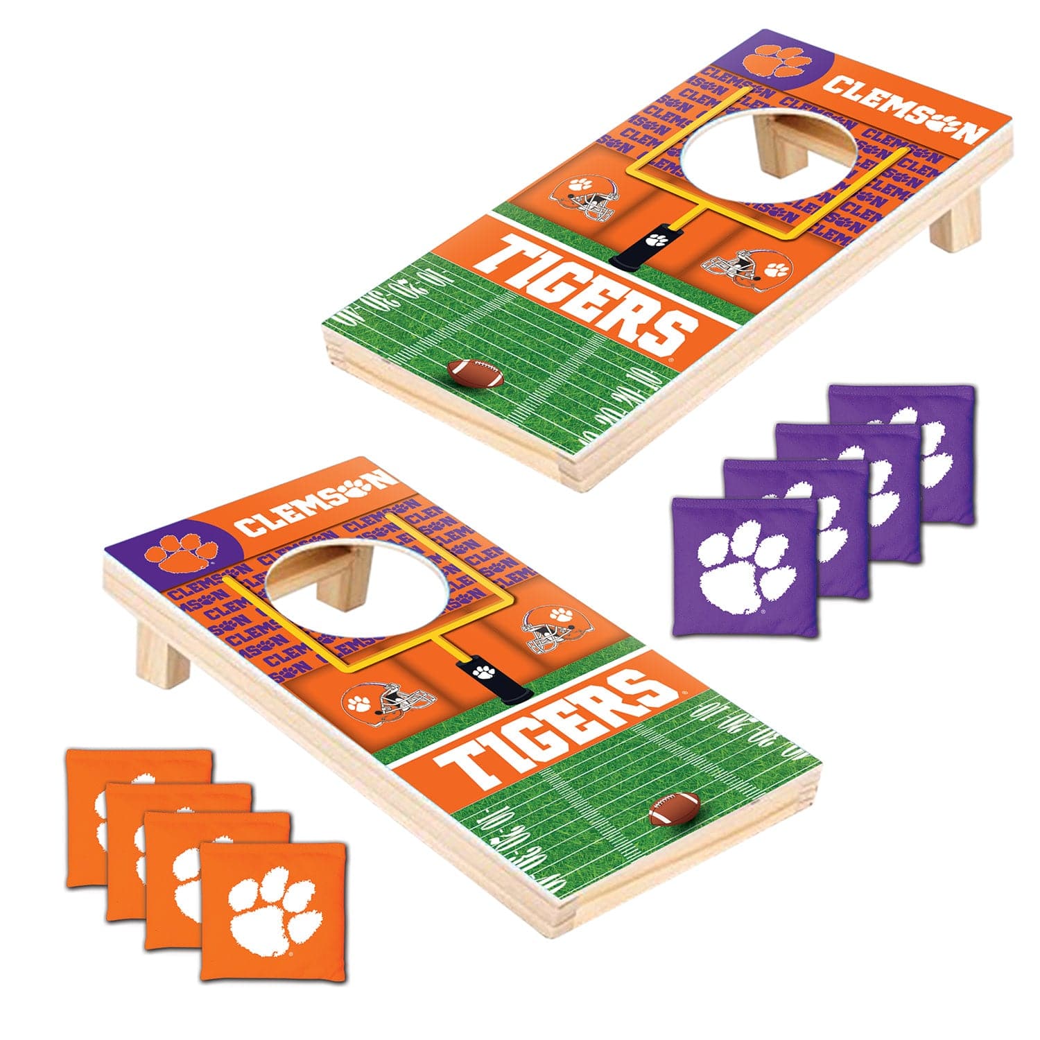 Clemson Tigers Tabletop Cornhole