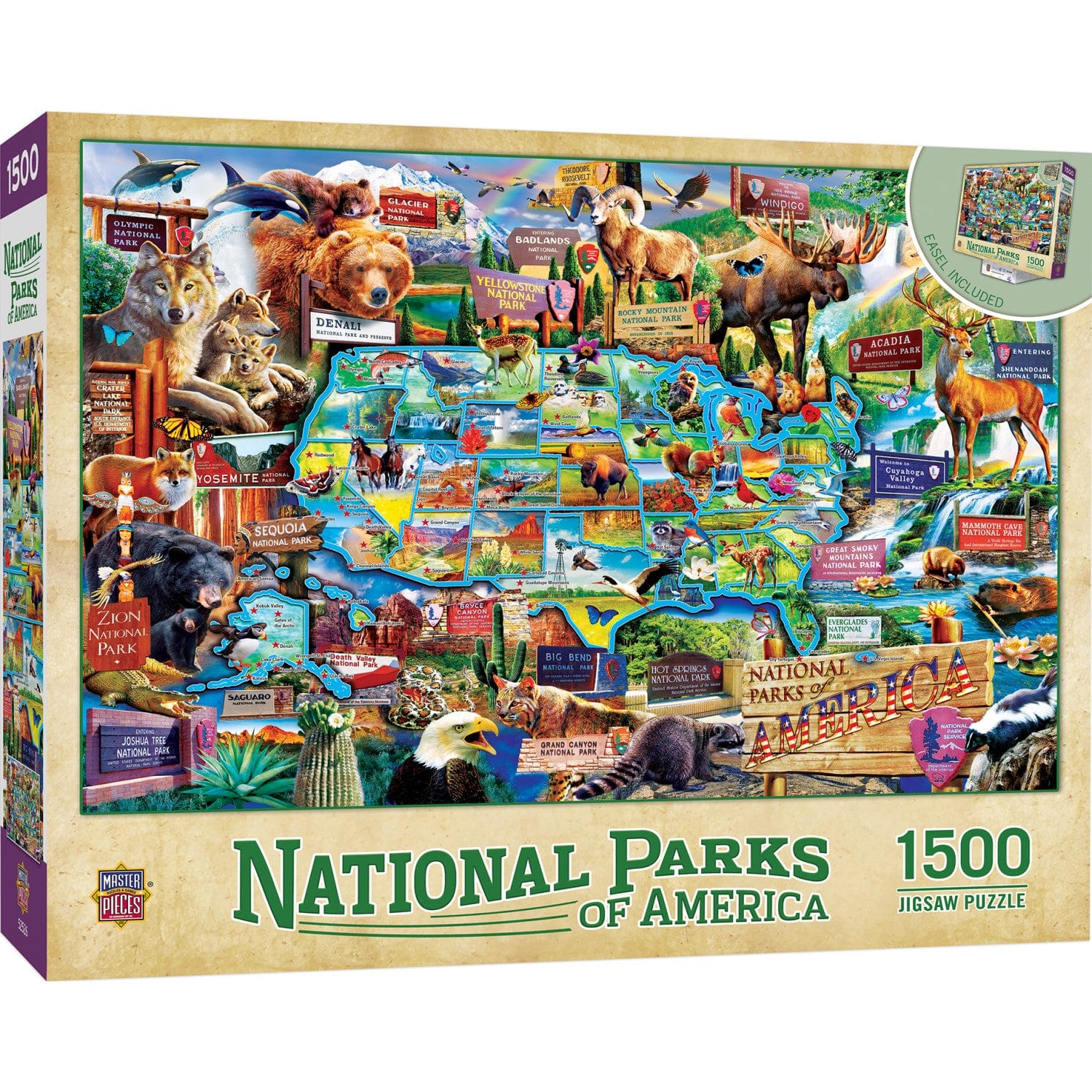 Signature - USA National Parks 1500 Piece Puzzle