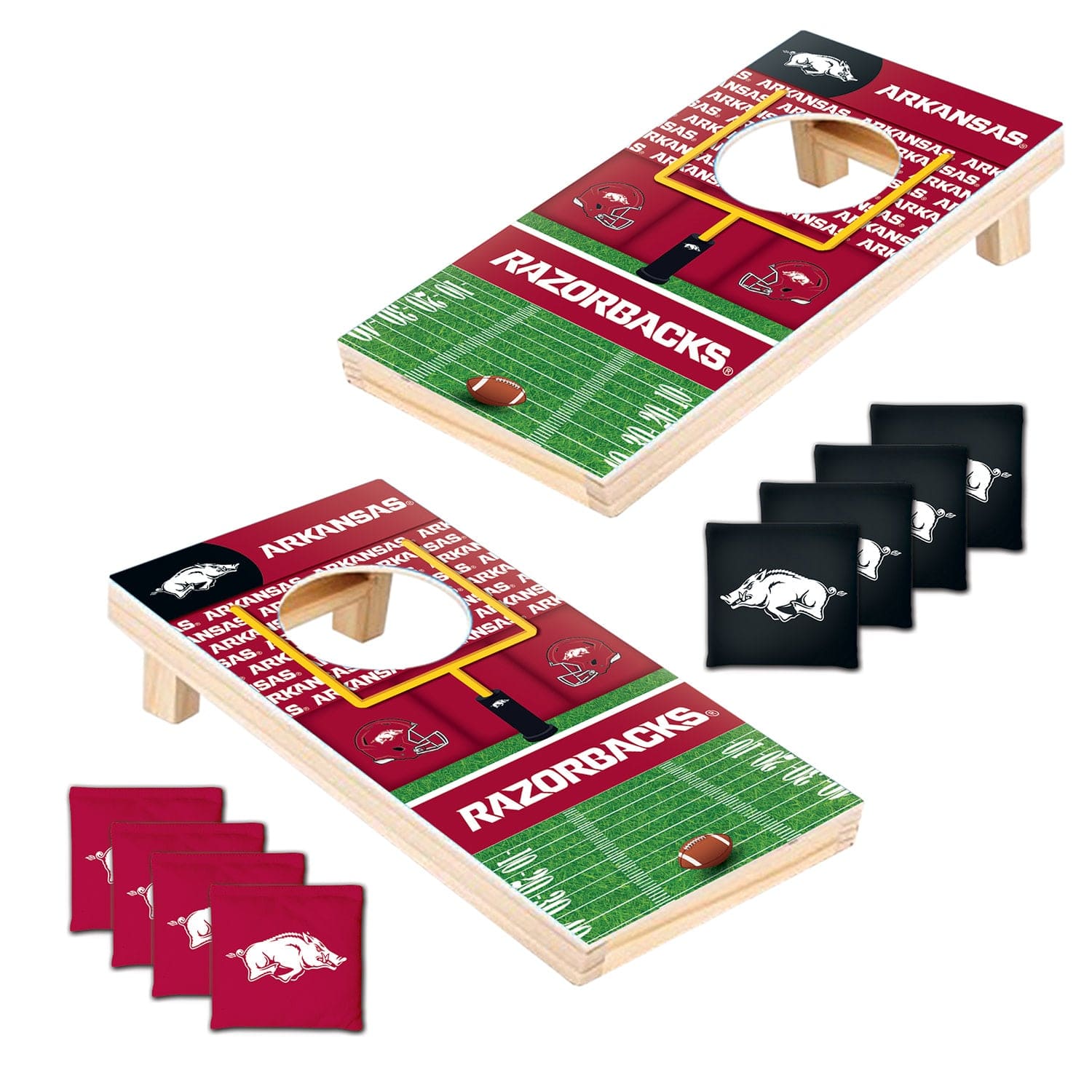 Arkansas Razorbacks Tabletop Cornhole