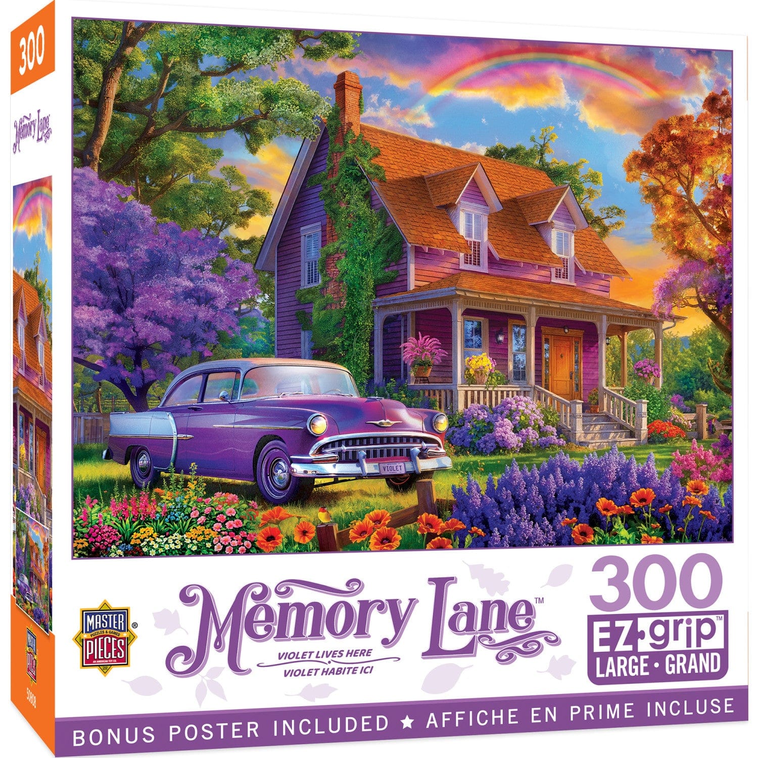 Memory Lane - Violet Lives Here 300 Piece EZ Grip Jigsaw Puzzle