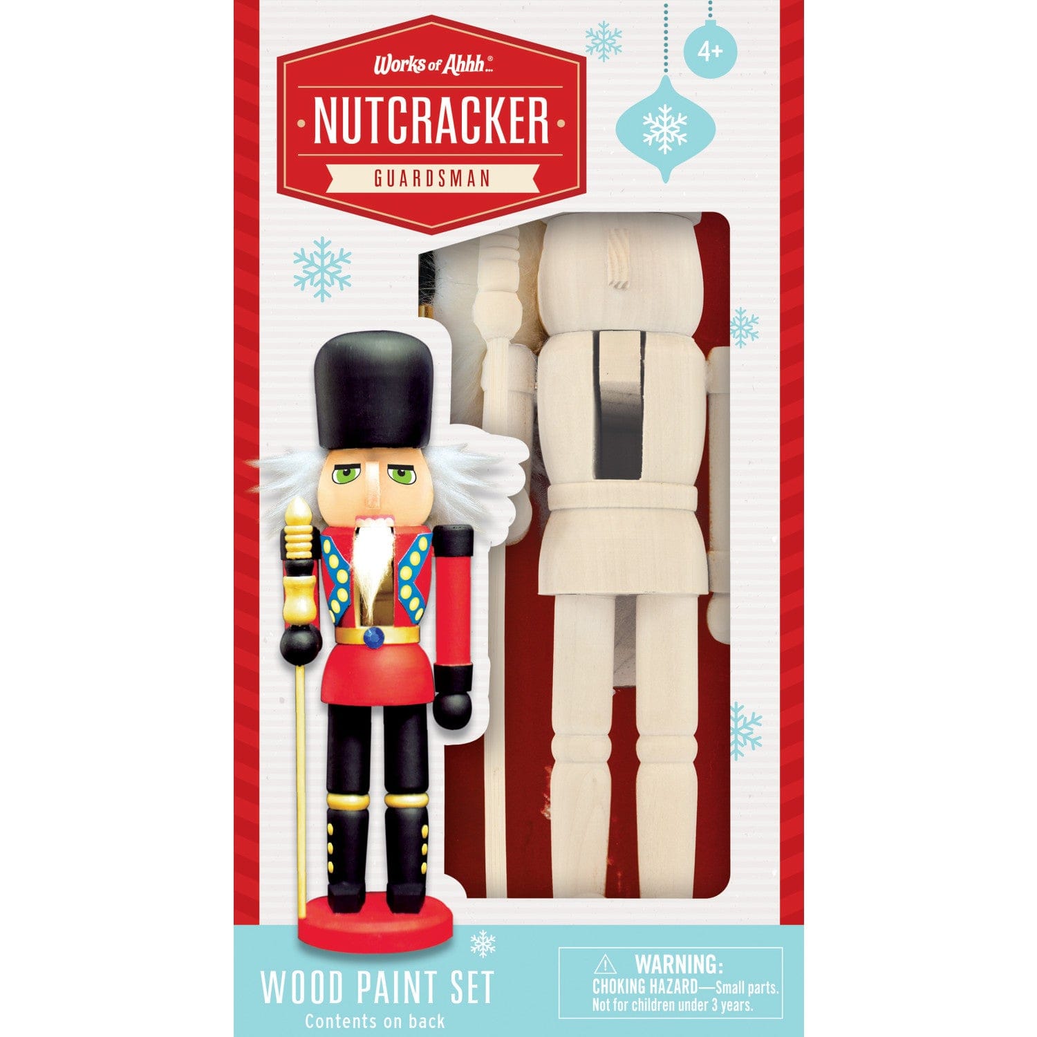 Holiday Craft Kit - Nutcracker Guard Wood Craft & Paint Kit