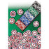 Alabama Crimson Tide 100 Piece Poker Chips