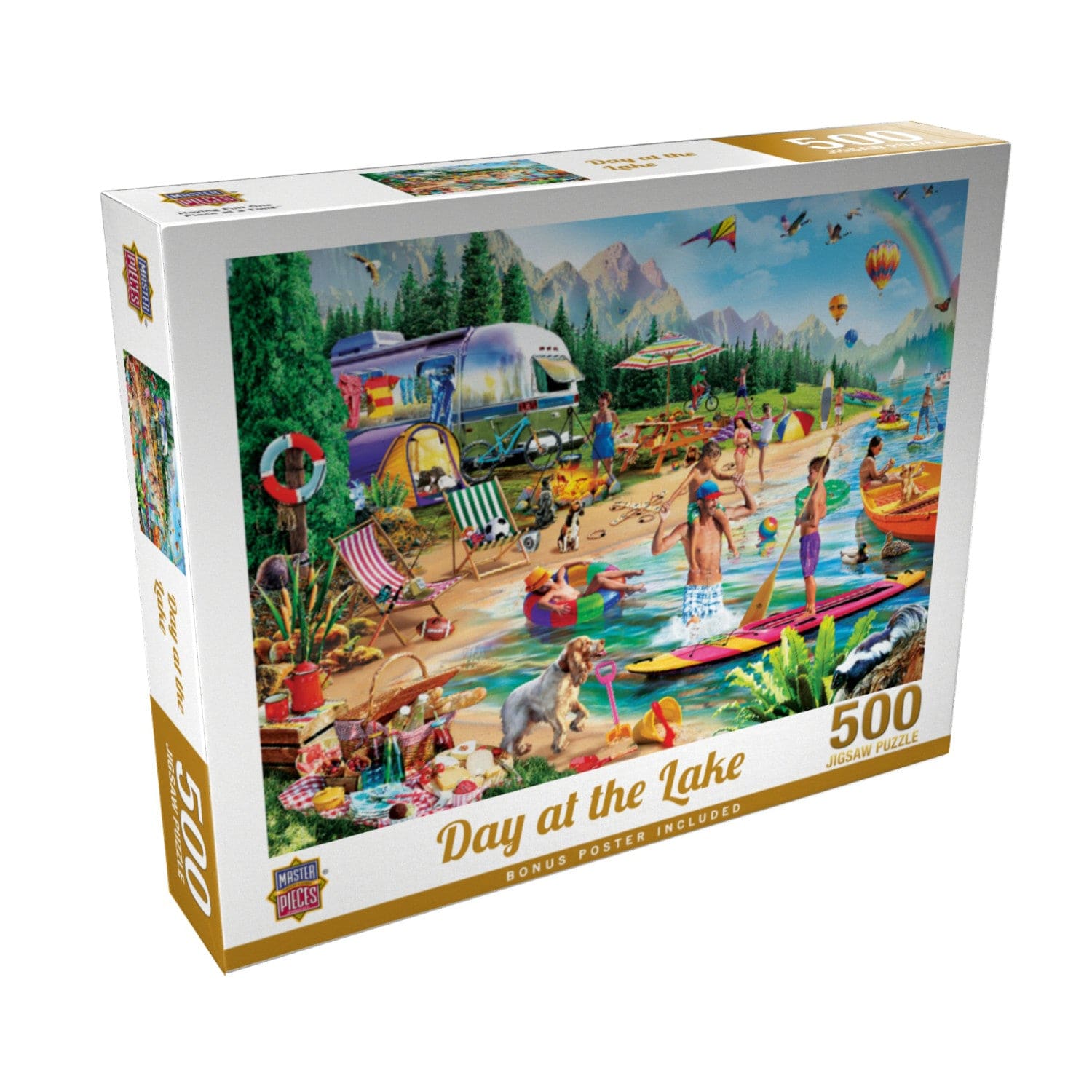 Day at the Lake - 500 Piece Puzzle