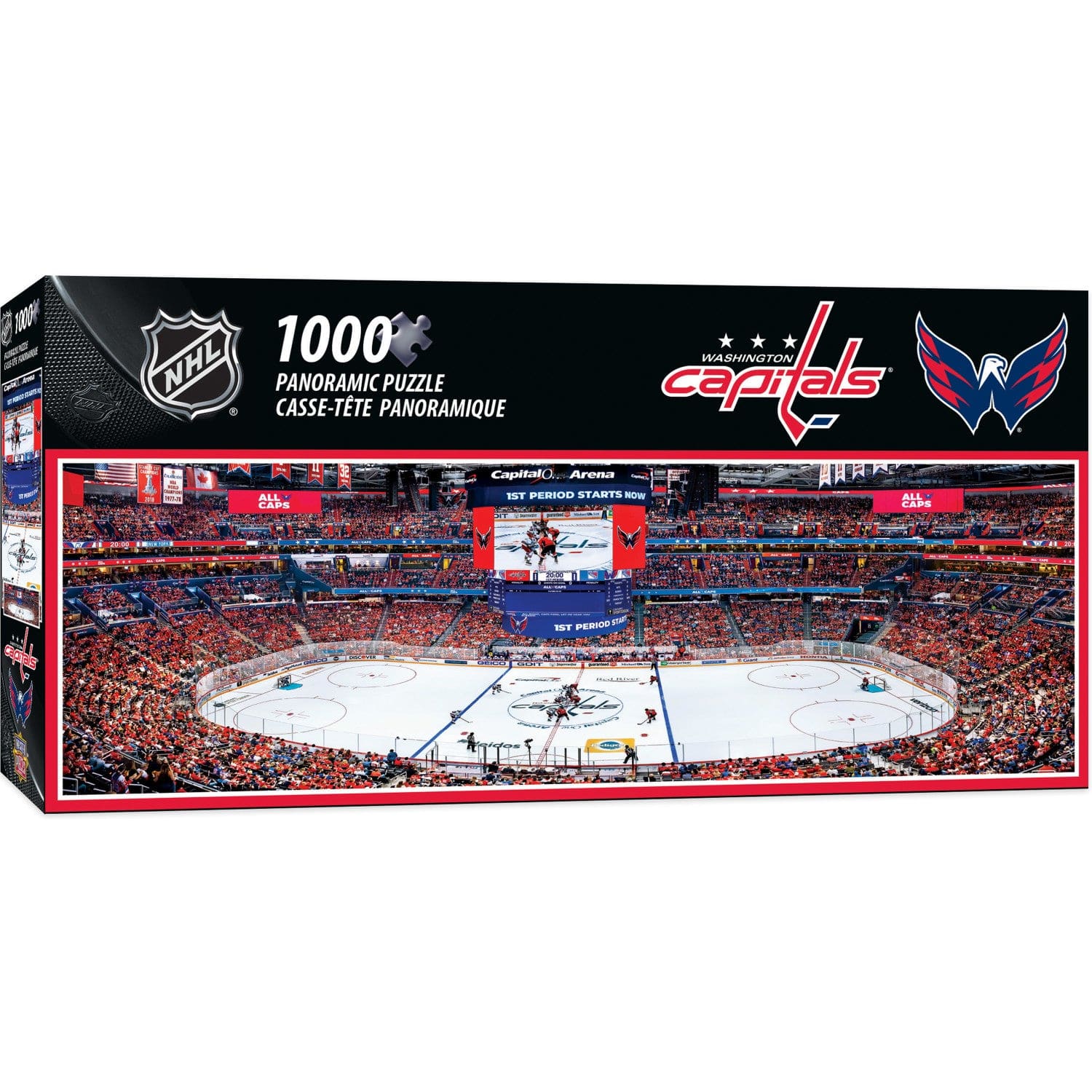 Washington Capitals - 1000 Piece Panoramic Jigsaw Puzzle