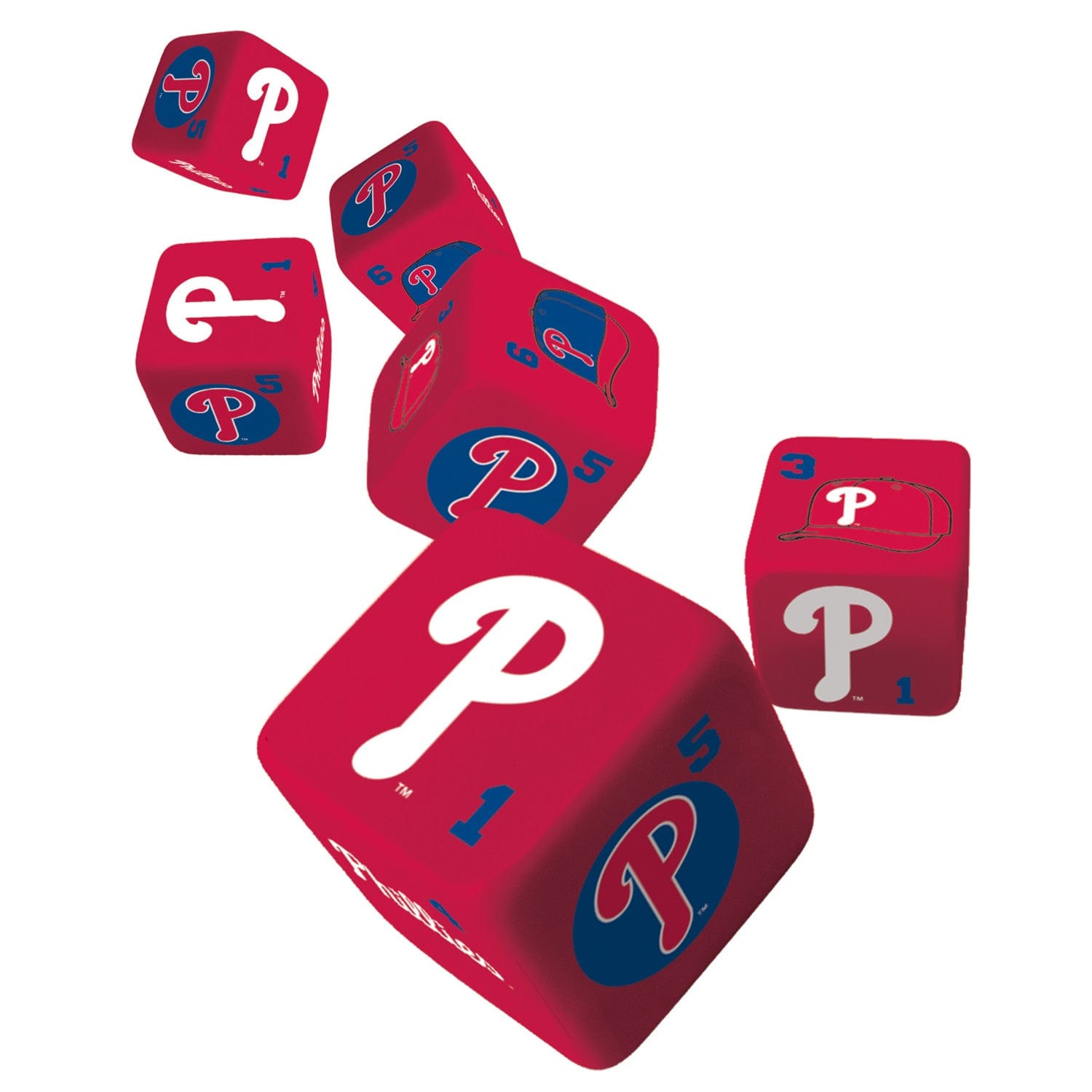 Philadelphia Phillies MLB Dice Set