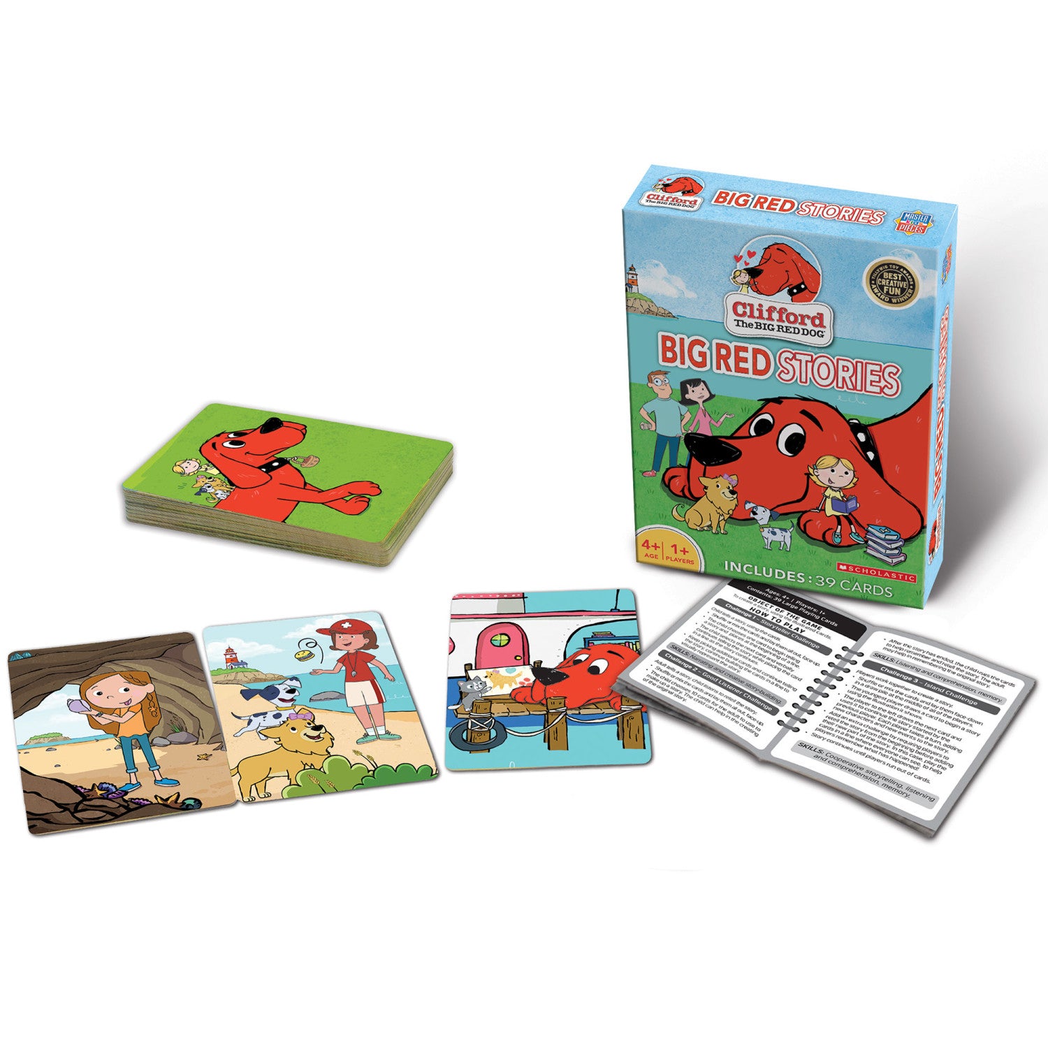 Clifford Big Red Stories Card Game | Card Game – MasterPieces Puzzle  Company INC