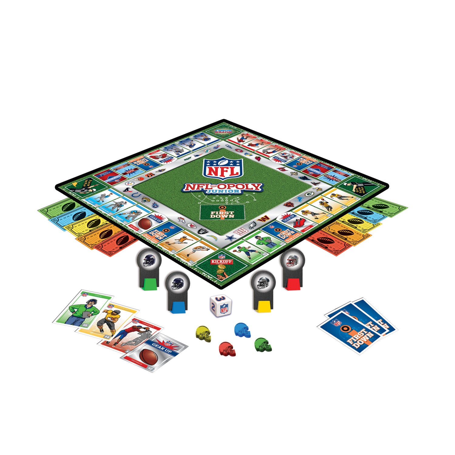 NFL Opoly Jr Board Game