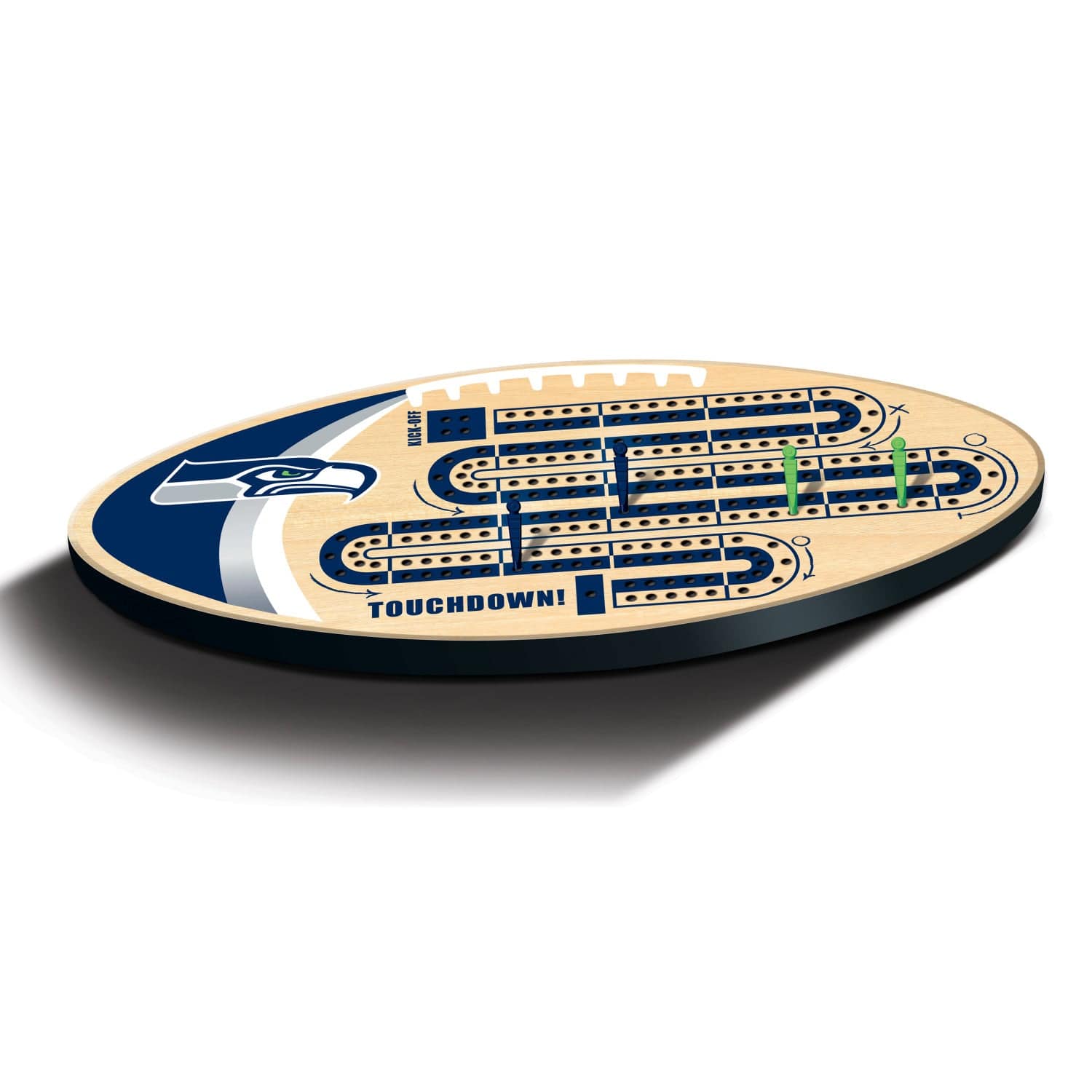 Seattle Seahawks NFL Cribbage