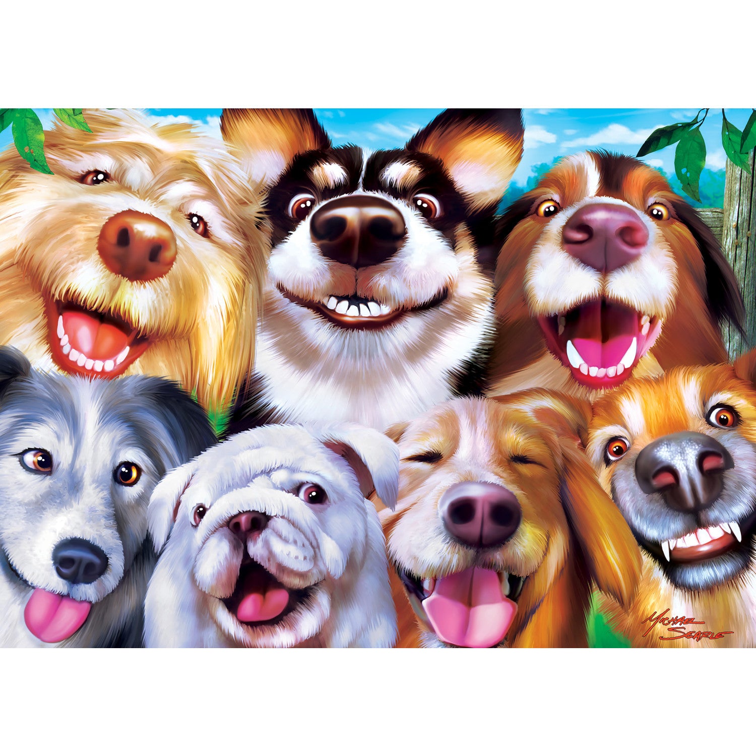 Selfies - Say Treats! 500 Piece Puzzle