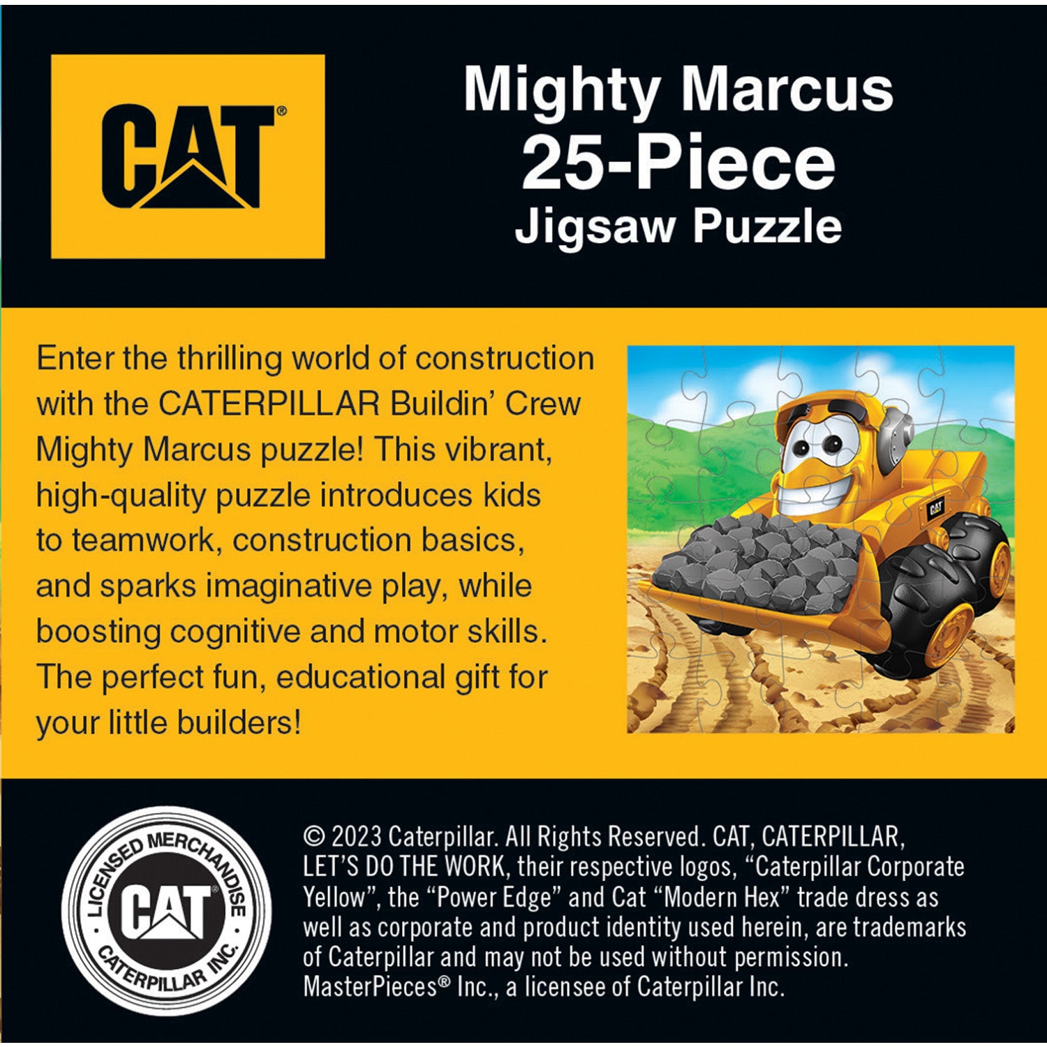 CAT - Mighty Marcus 25 Piece Jigsaw Puzzle