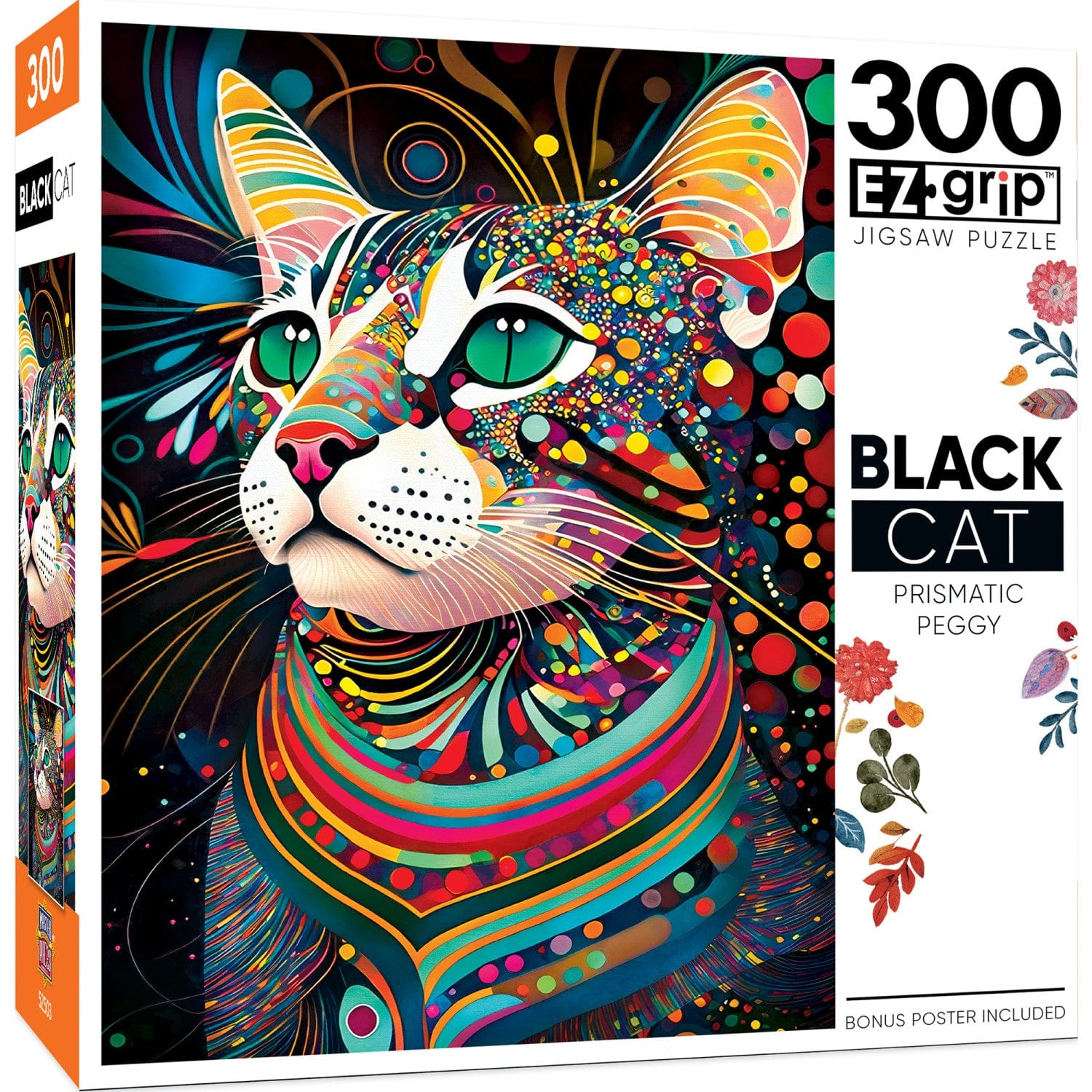 Black Cats - Prismatic Peggy 300 Piece EZ Grip Jigsaw Puzzle