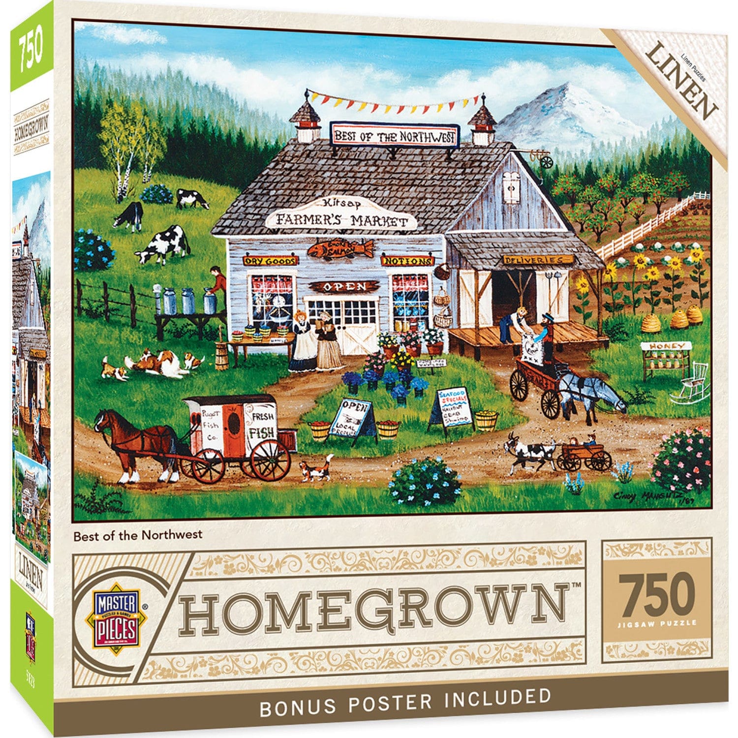 Homegrown - Best of the Northwest 750 Piece Jigsaw Puzzle