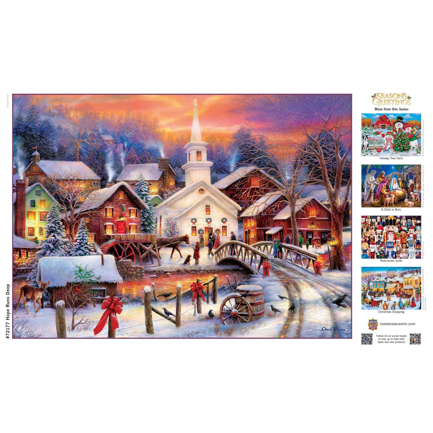 Season's Greetings - Hope Runs Deep 1000 Piece Jigsaw Puzzle