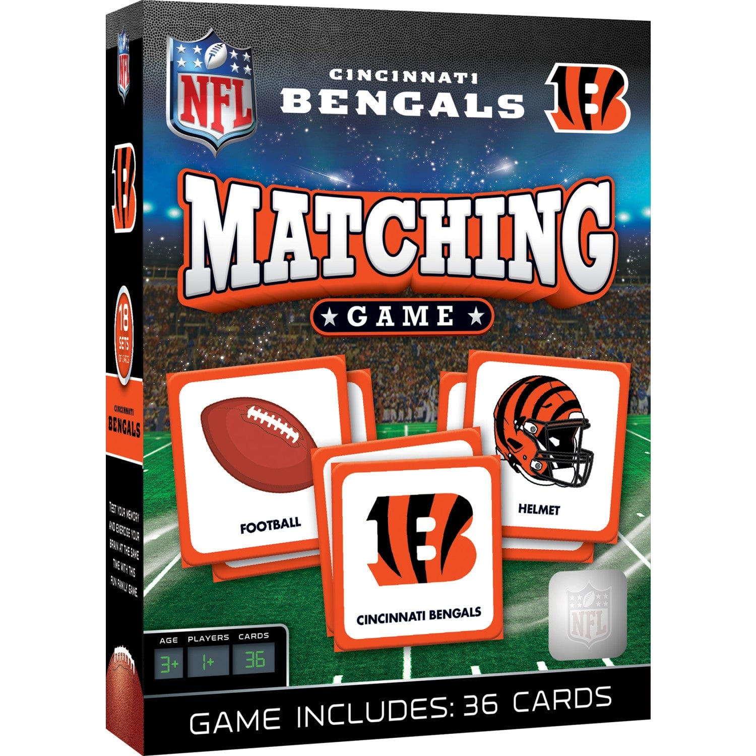 Cincinnati Bengals Matching Game