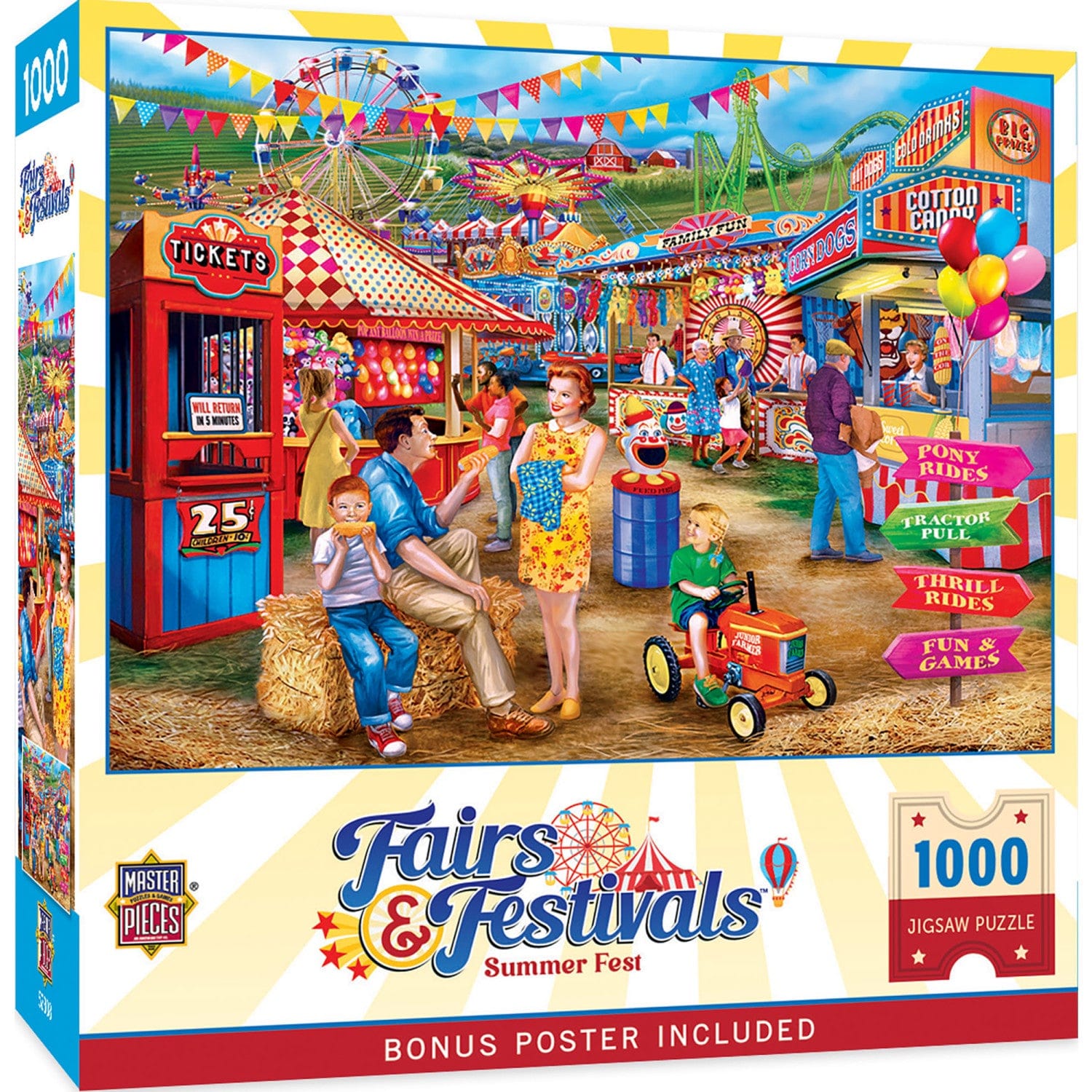 Fairs & Festivals - Summer Fest 1000 Piece Jigsaw Puzzle