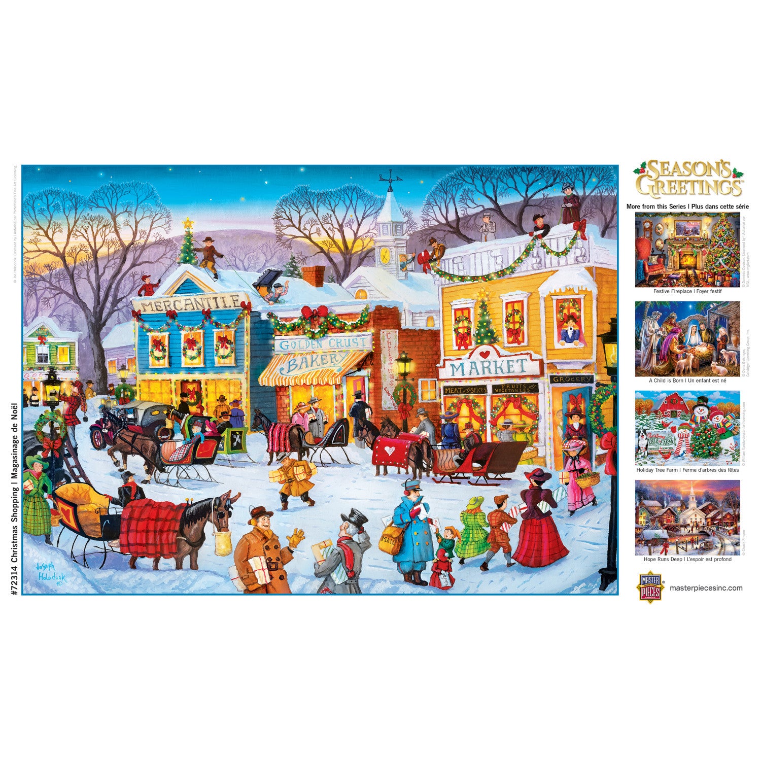 Puzzle Christmas Shop, 1 000 pieces
