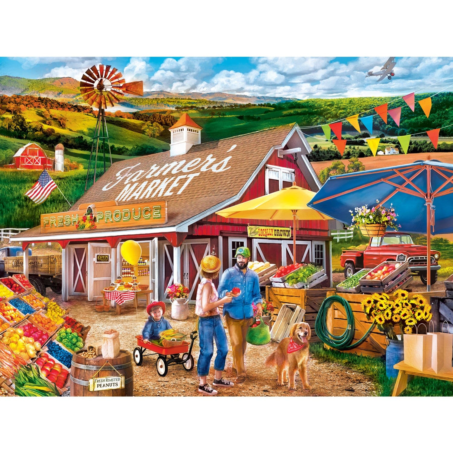 Family Time - Farm Fresh 400 Piece Puzzle