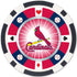 St. Louis Cardinals MLB Poker Chips 100pc