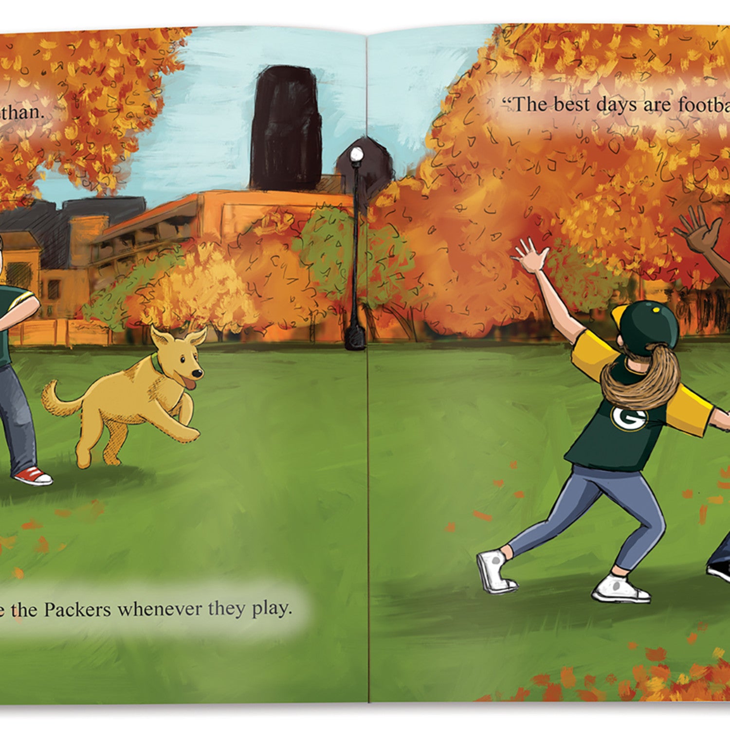 Packers Home Team Children's Book