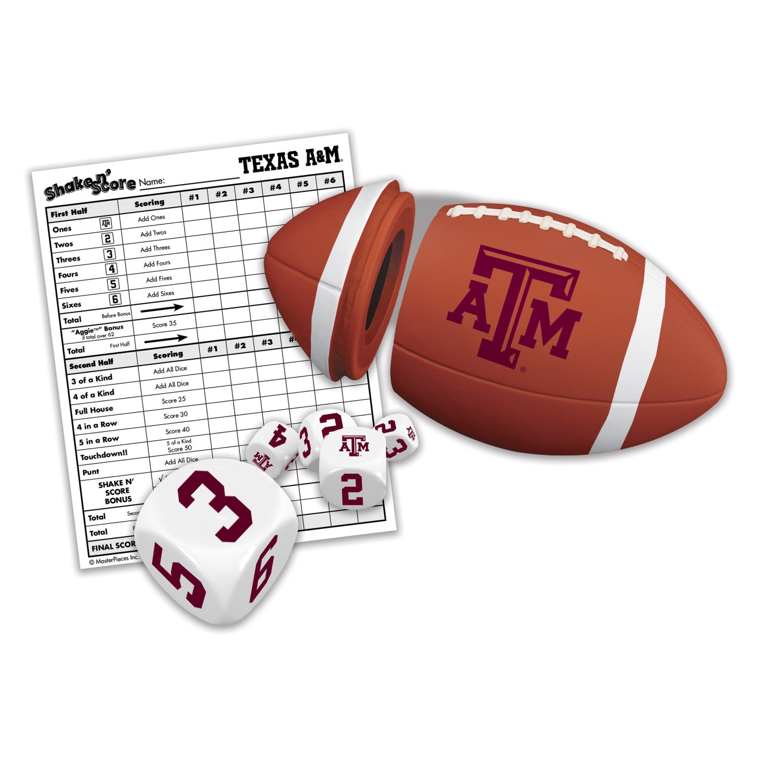 Texas A&M Aggies NCAA Shake N' Score