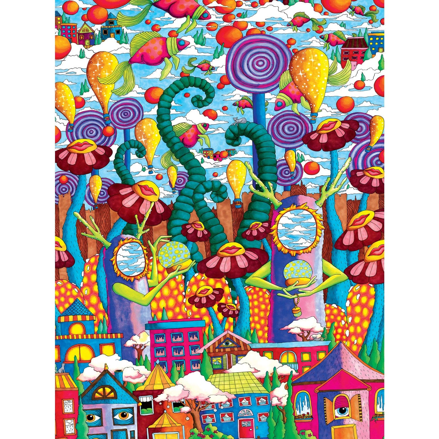 Wonderous Worlds - Waiting for the Colors to Grow 300 Piece EZ Grip Puzzle