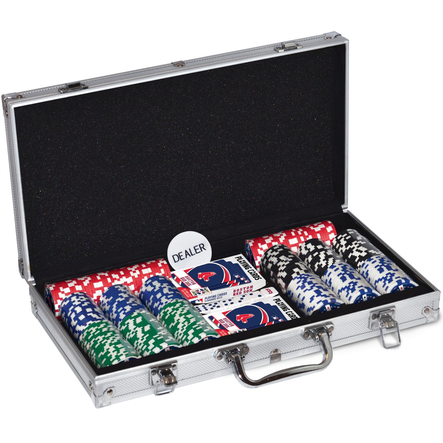 Boston Red Sox 300 Piece Poker Set