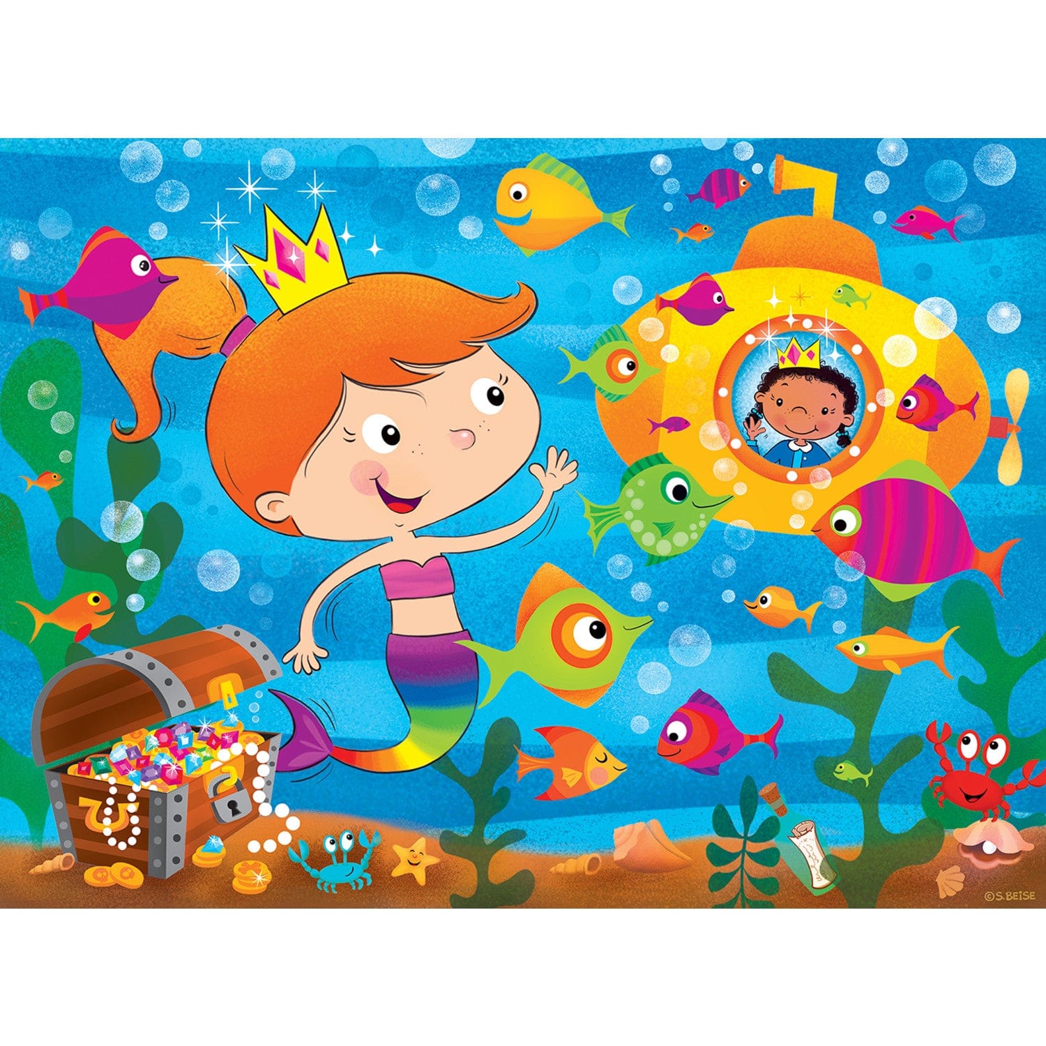 Lil Puzzler - Mermaid Tale 24 Piece Puzzle