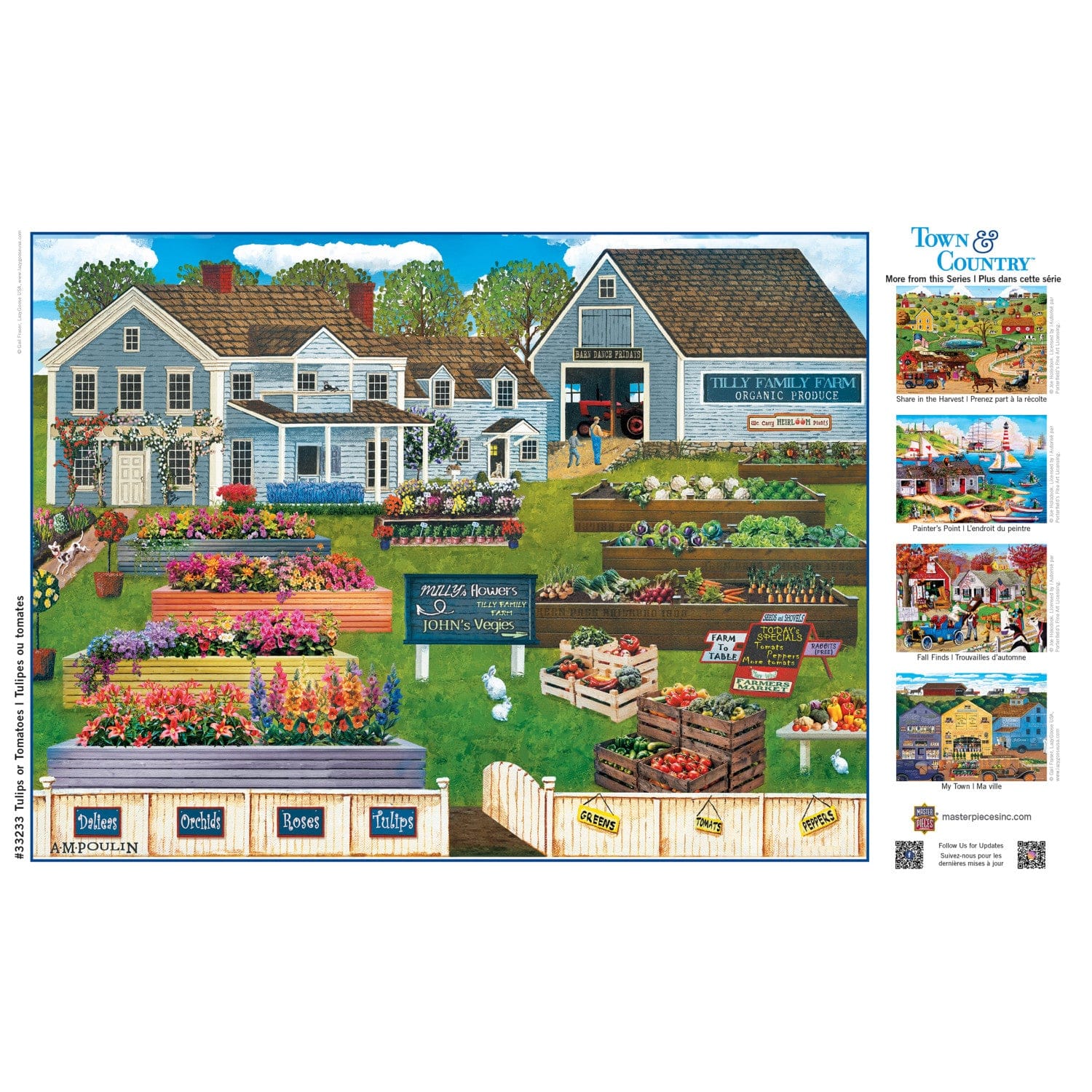 Town & Country - Tulips or Tomatoes 300 Piece EZ Grip Jigsaw Puzzle