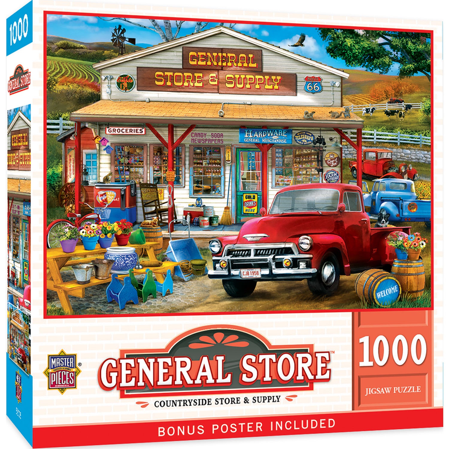 General Store - Countryside Store & Supply 1000 Piece Jigsaw Puzzle