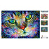 Stained Glass - Purrfect Glass 1000 Piece Jigsaw Puzzle