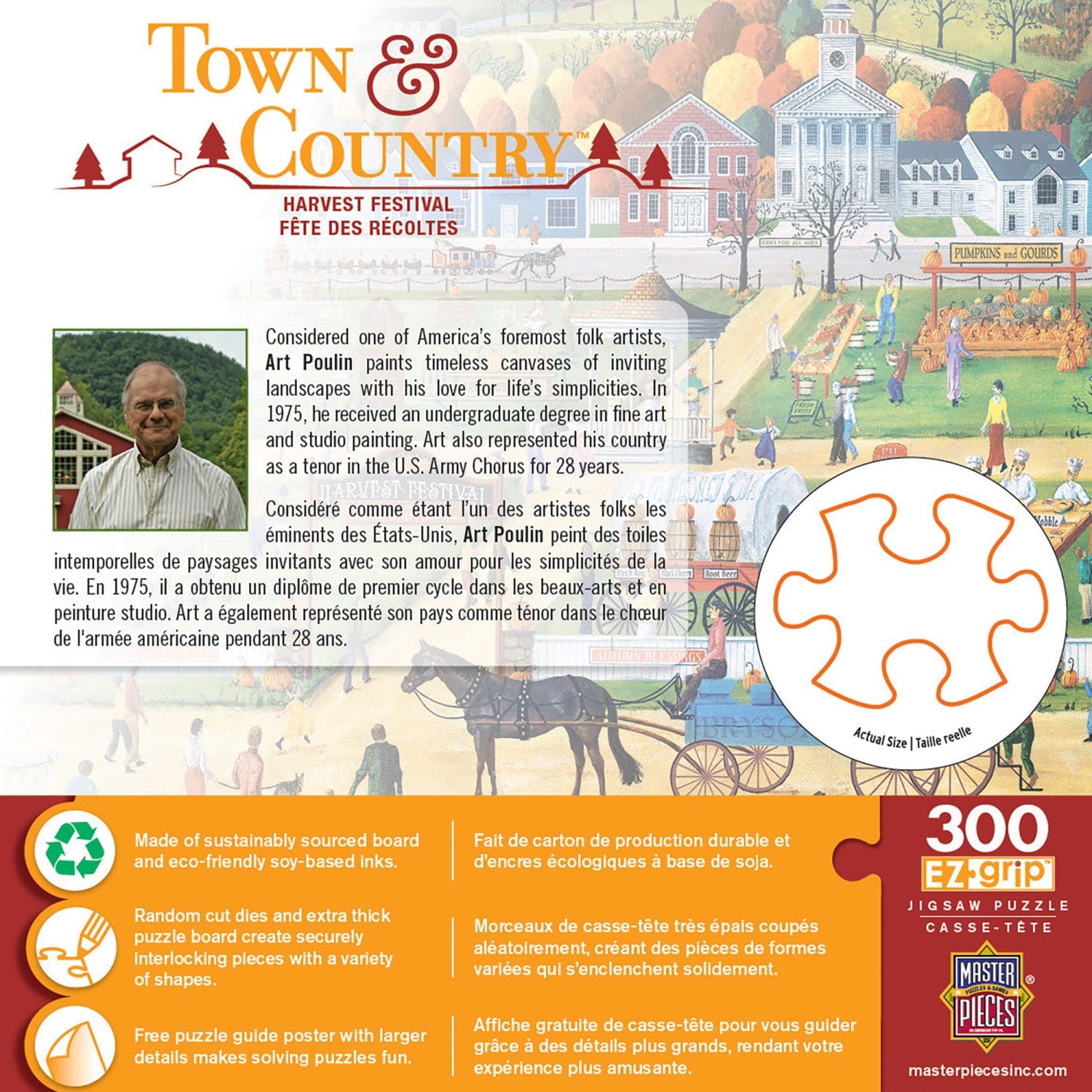 Town & Country - Harvest Festival 300 Piece EZ Grip Jigsaw Puzzle