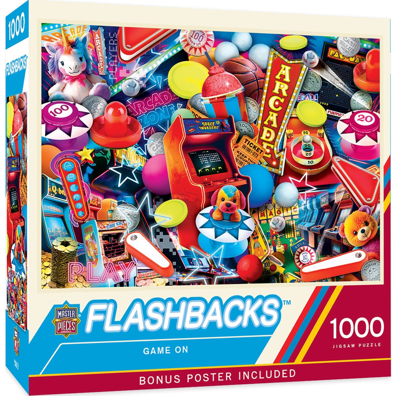 Flashbacks - Game On 1000 Piece Puzzle