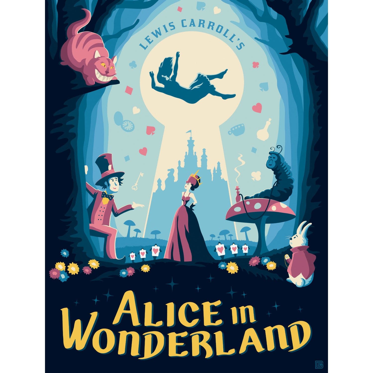 Puzzle Pod - Alice in Wonderland 300 Piece Puzzle