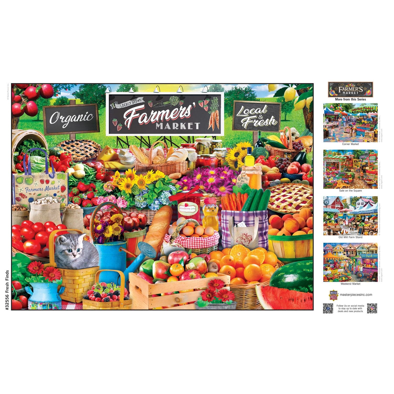 Farmer's Market - Fresh Finds 750 Piece Jigsaw Puzzle