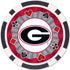 Georgia Bulldogs NCAA Poker Chips 100pc