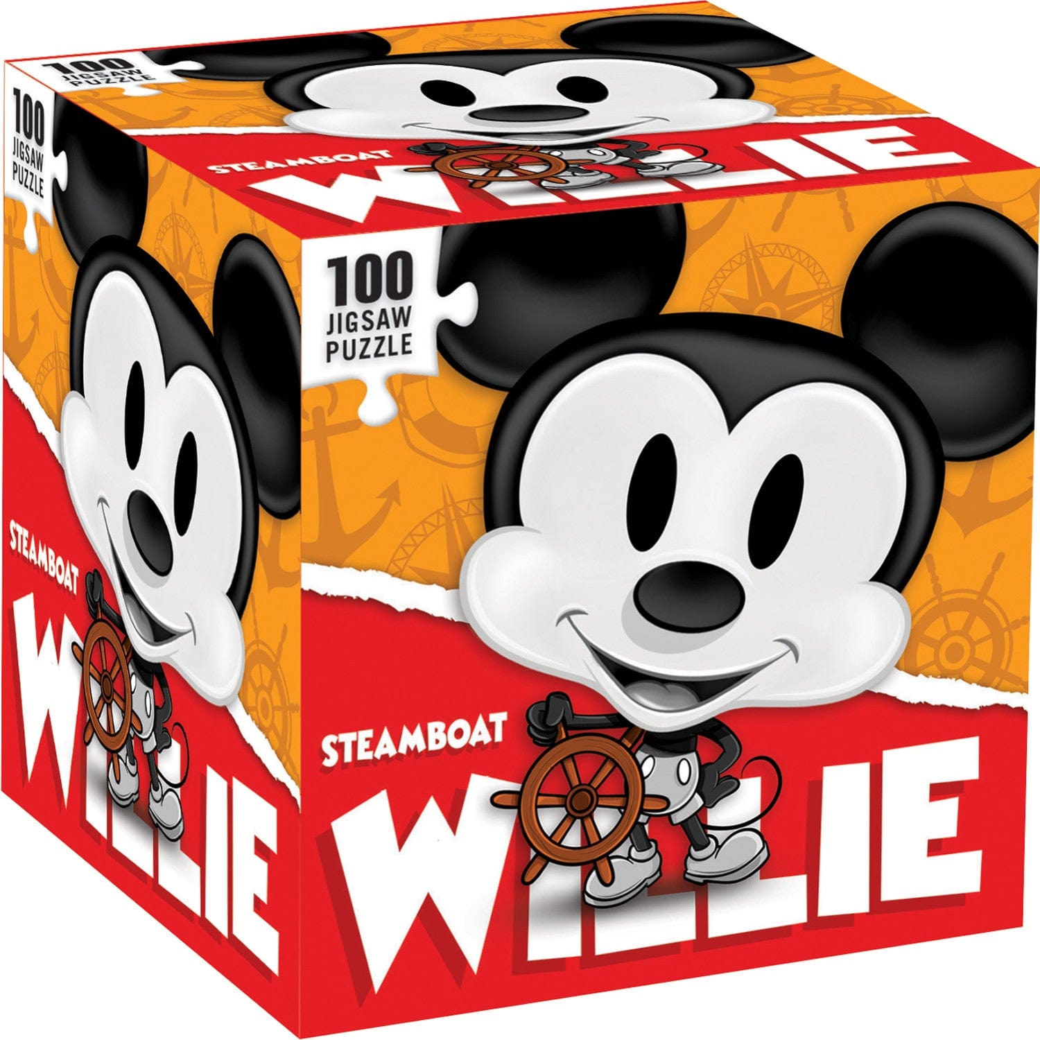 Steamboat Willie 100 Piece Jigsaw Puzzle