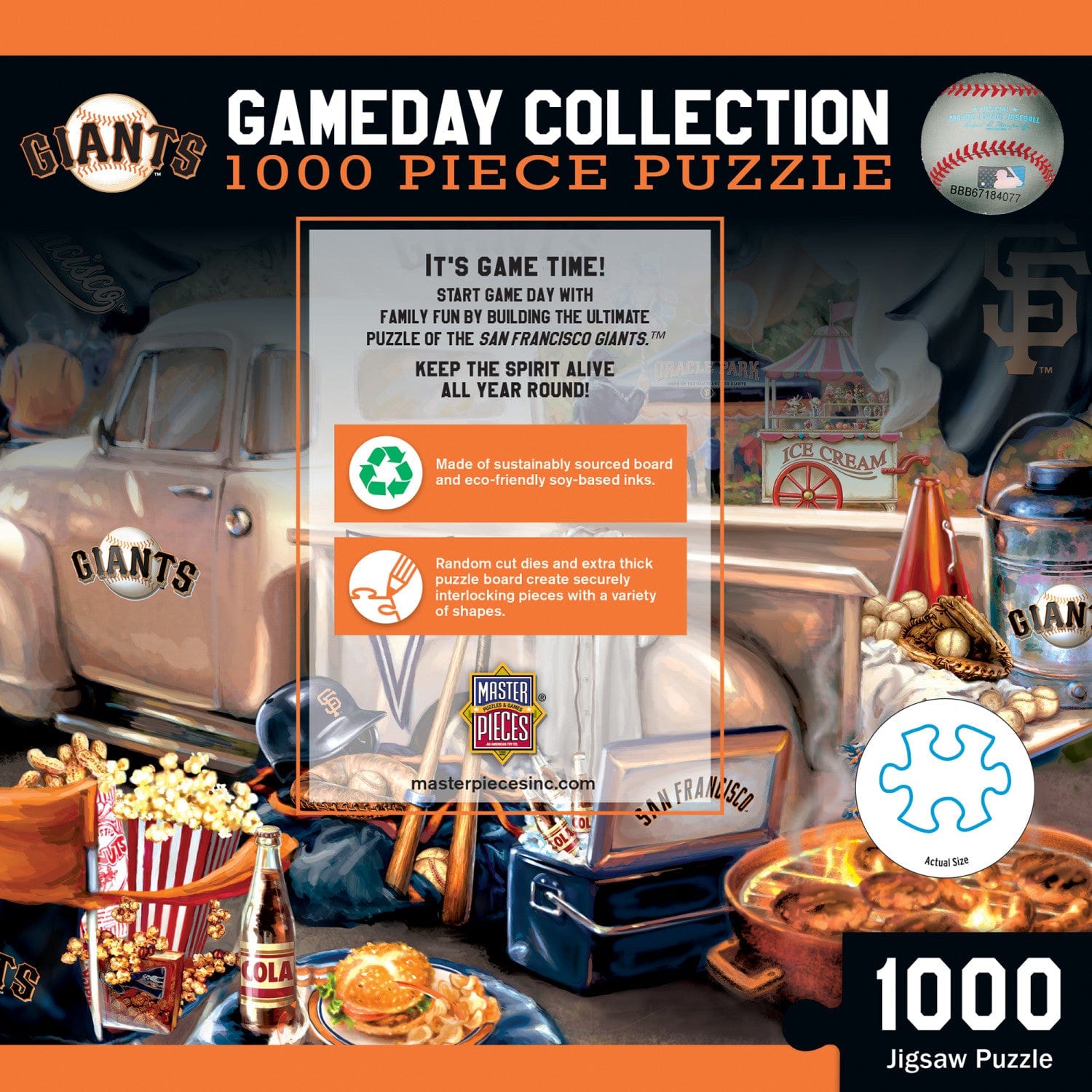 San Francisco Giants - Gameday 1000 Piece Jigsaw Puzzle