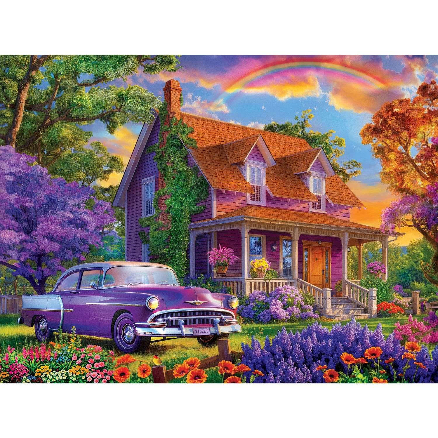 Memory Lane - Violet Lives Here 300 Piece EZ Grip Puzzle