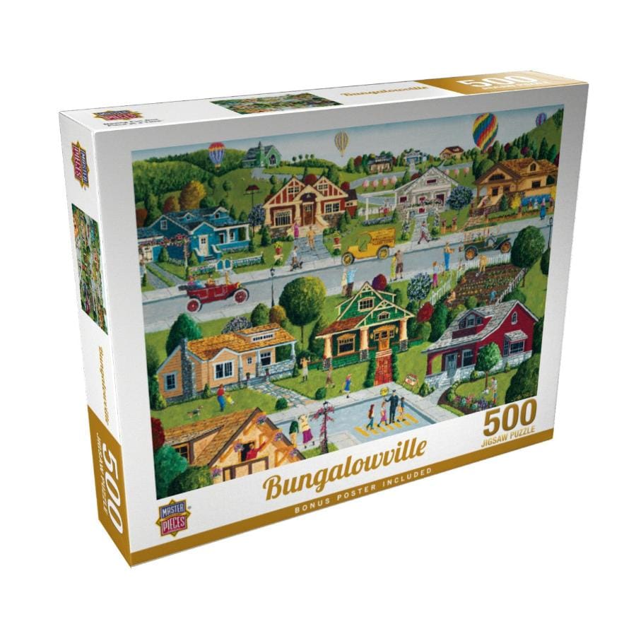 Bungalowville - 500 Piece Puzzle