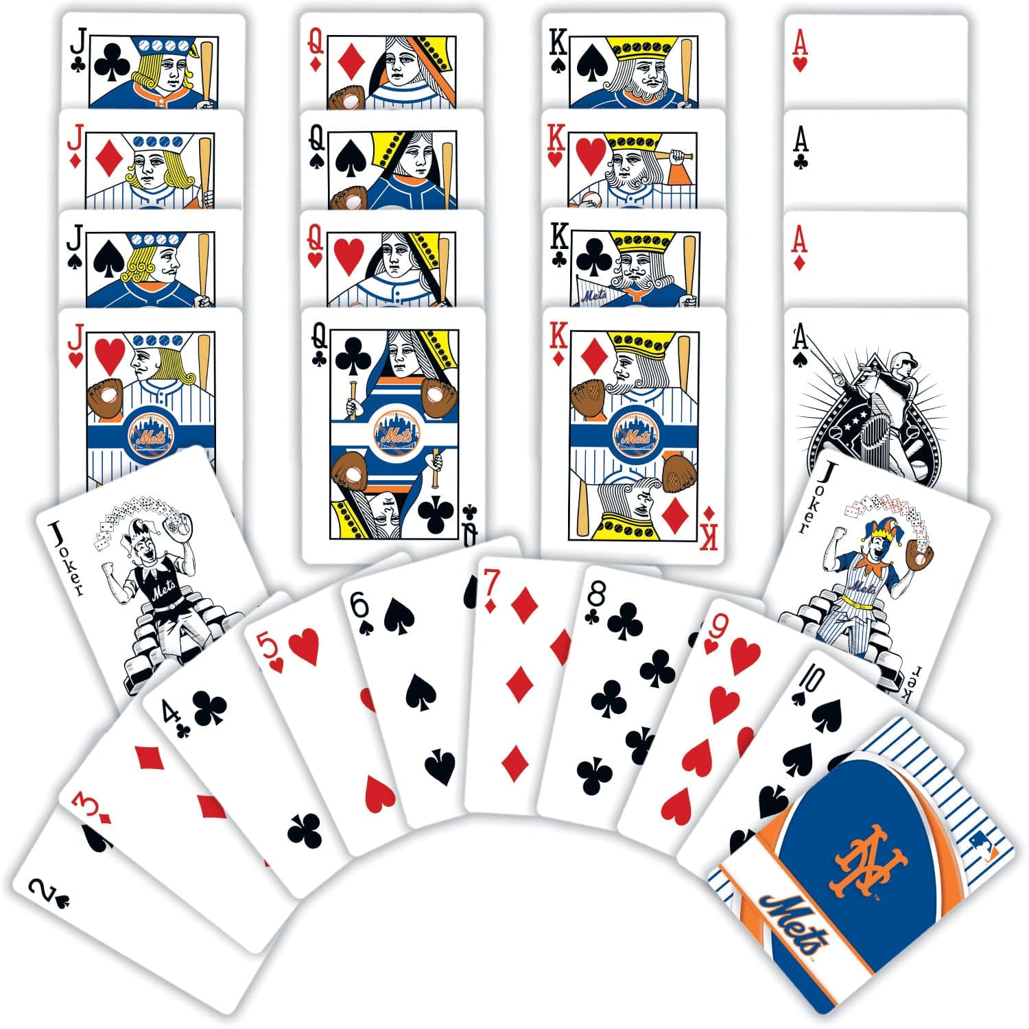 New York Mets MLB Playing Cards