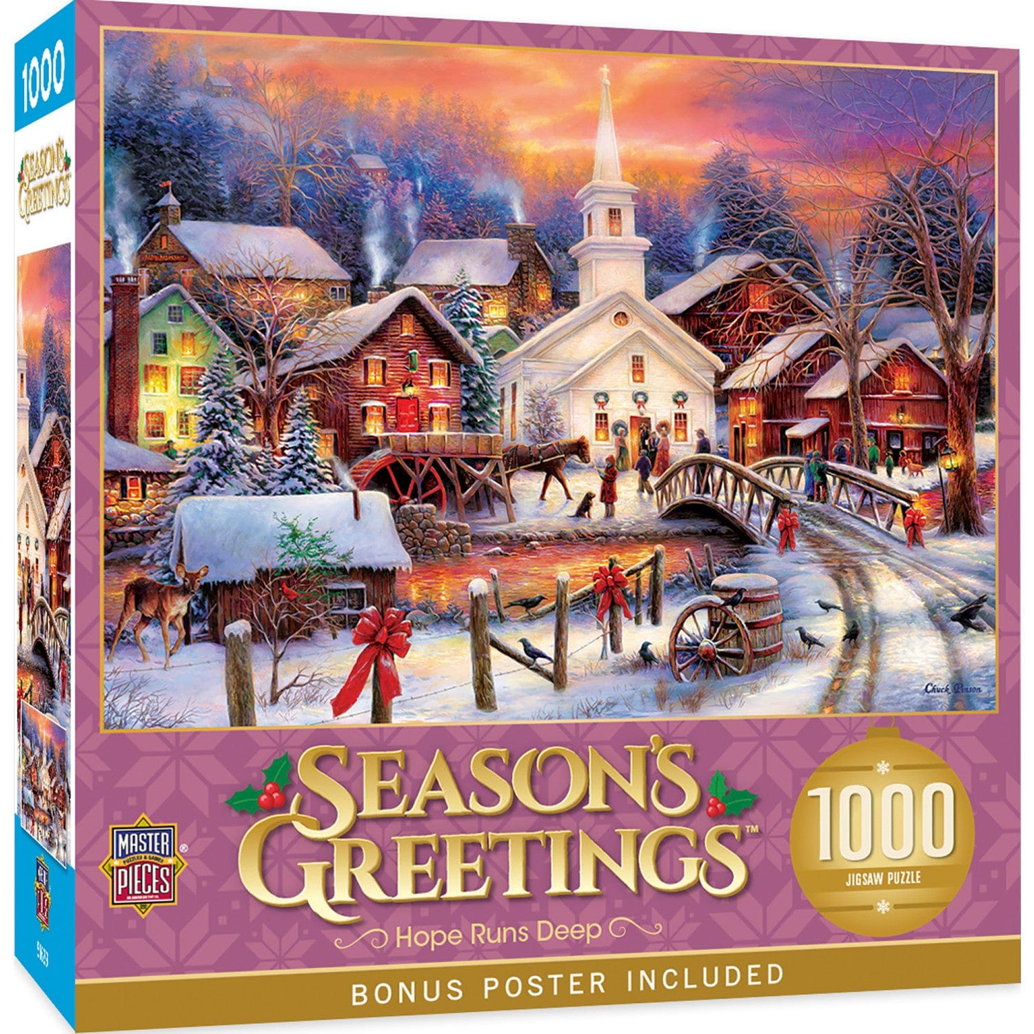 Season's Greetings - Hope Runs Deep 1000 Piece Jigsaw Puzzle