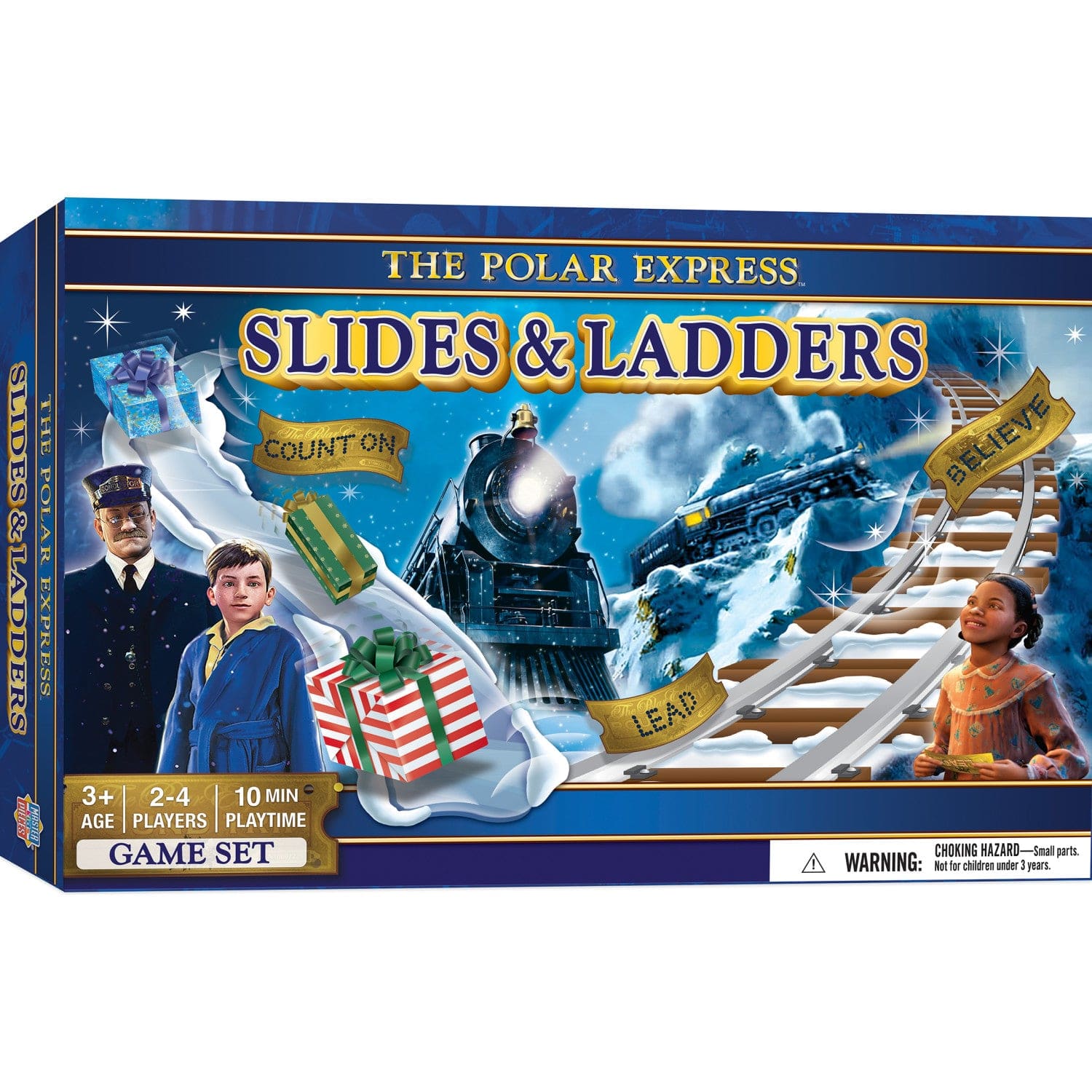 The Polar Express - Slides and Ladders Board Game