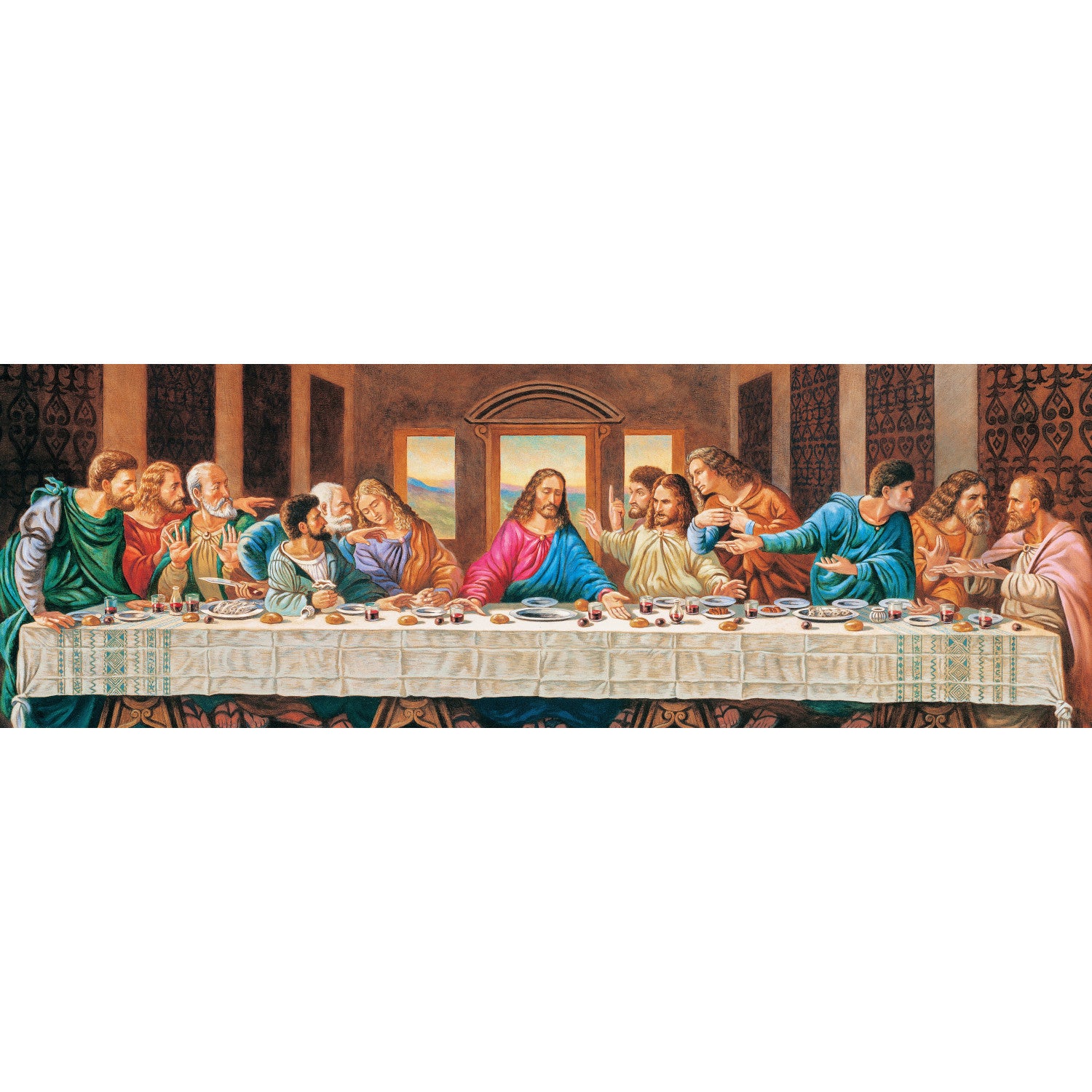 Ravensburger Art Collection the Last Supper by Da Vinci 1000 Piece Puzzle  Brand New Sealed Fast and FREE Shipping 