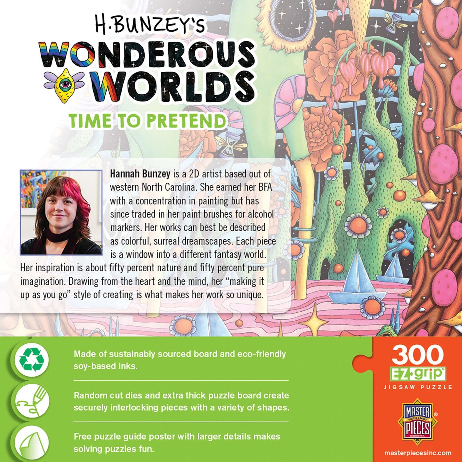 Wonderous Worlds - Time to Pretend 300 Piece EZ Grip Jigsaw Puzzle